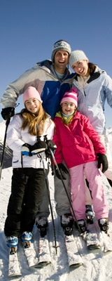 Vacances en hiver � la montagne